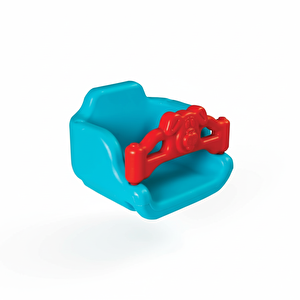 Plastik Salıncak Koltuğu Korkuluklu Zincirsiz