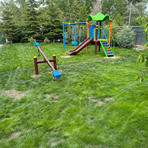 Bir Kuleli, Bir Kaydıraklı, İkili Salıncaklı, Çocuk Oyun Parkı | 5.5x4.5m
