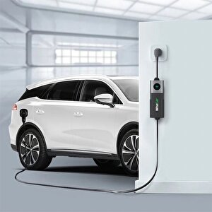 WiseCar Wtps3 22 Kw Taşınabilir Elektrikli Araç Şarj İstasyonu Kablolu Ve Taşıma Çantalı