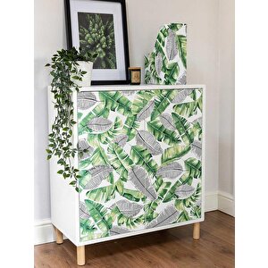 D-c-fix 349-3268 Yaprak Desen Kendinden Yapışkanlı Folyo (45cm X 1mt)