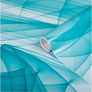 343-1005 Trendyline Murano Blue Kendinden Yapışkanlı Folyo (45cm X 1,5mt)