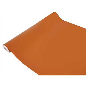 349-8349 Mat Terracotta Yapışkanlı Düz Renk Folyo (67cm X 1mt)