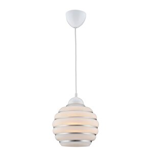 Nisa Luce Defne Cam Sarkıt - Beyaz/gümüş Çizgili