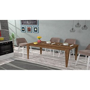 Artemi̇s Yemek Masası Cevi̇z 130 X 70