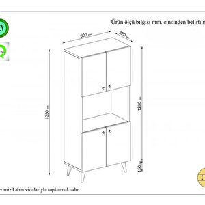 Ares Çok Amaçlı Dolap Cevi̇z