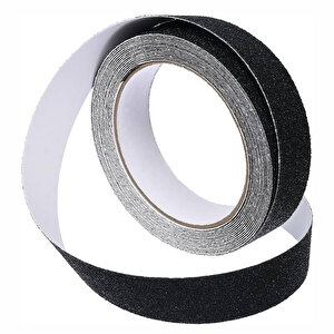 Lr-kyb003 Siyah Merdiven Ve Zemin Kaydırmaz Bant 2,5 Cm X 10 Metre