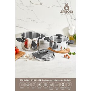 Enio 4 Parça Matik Düdüklü Set