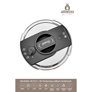 Amboss Enio 4 Parça Matik Düdüklü Set