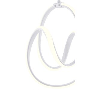 Nisa Luce Circle Led Avize - Sarı / Gün Işığı / Beyaz