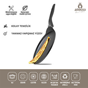 Mocca Titanyum Kaplama Krep Tavası 26 cm