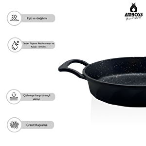 Onix 6 Parça Odin Döküm Tava ve Sahan Seti