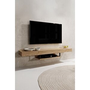 Tv Ünitesi Tv Sehpası Lüks Modern Şık Duvara Askılı Geniş Ünite