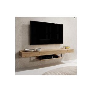 Tv Ünitesi Tv Sehpası Lüks Modern Şık Duvara Askılı Geniş Ünite