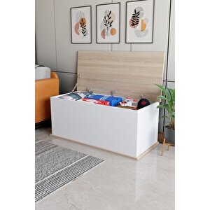Sandık Dekoratif Ahşap Lüks Sandık Çeyiz Sandığı Salon Antre Mobilyası Organizer Saklama Kutusu 40x100