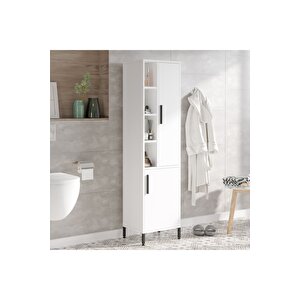 Nantes Çok Amaçlı Dolap Banyo Dolabı Beyaz Nt2-w