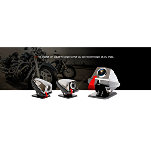 Gnet Mvr Motosi̇klet 2 Kamerali Fullhd Wi-fi Wprf Araç Kamerasi