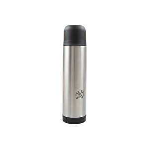 Çelik Matara Termos  - Çelik Su Çay Termosu 500 Ml. Ckr2001 Siyah