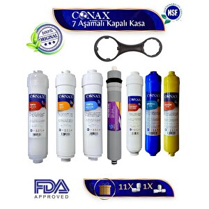Tüm Kapalı Kasalar Için 7 Aşamalı, Nsf Onaylı, İnline Filtre Seti