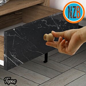 Ahşap Topaç Kulp Tek Vidalı Çekmece Mutfak Mobilya Dolabı Dolap Düğme Kulpu Kulbu Kulpları