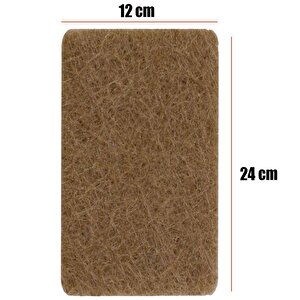 Zemin Koruyucu Masa Sandalye Parke Keçe Yapışkanlı Dikdörtgen 240x120 Mm
