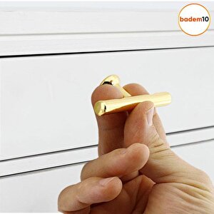 Dolap Mobilya Mutfak Dolabı Çekmece Dolap Kapak Kulpu Kulbu Tepsi Düğme Metal Kulp Altın