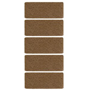 Zemin Koruyucu Masa Sandalye Parke Keçe Yapışkanlı Dikdörtgen 40x90 Mm (5'li Paket)