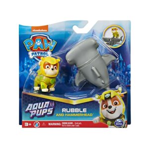 Paw Patrol Aqua Pups Rubble Ve Hammerhead 20139323
