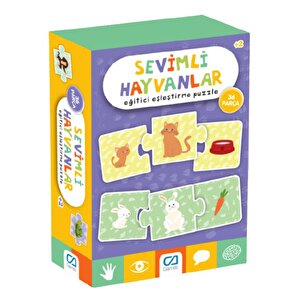 Sevimli Hayvanlar 36 Parça Puzzle