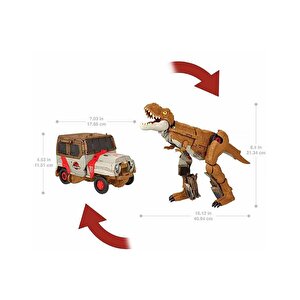 Mattel Jurassic World De i im Serisi Donu ebilen T Rex Figuru Hpd38 E itici Oyuncaklar