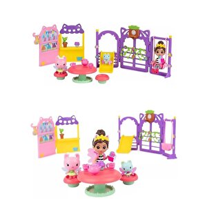 Gabbys Dollhouse Kitty Peri Bahçe Partisi Oyun Seti 6065911