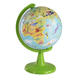 Gürbüz Dino World Küre 15 Cm Ve 54 Parça Puzzle