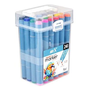 Art X Sketch Marker Duo Çift Uçlu Marker Kalem 24 Renk Set 18047