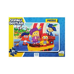 Sevimli Dostlar 24 Parça Frame Puzzle 5122