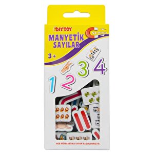 Manyetik Sayılar 51 Parça Diytoy