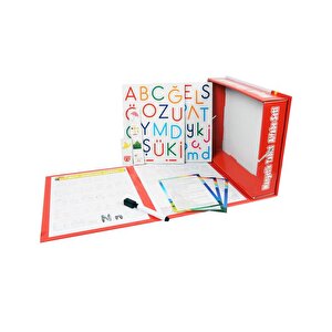 Manyetik Tablet Alfabe Seti Ve Yazı Tahtası Diytoy