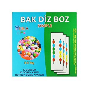 Yuka Bak Diz Boz Simple 3-5 Yaş