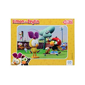 Limon İle Zeytin 35 Parça Frame Puzzle 5083