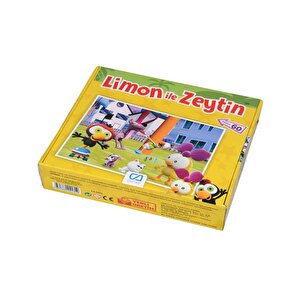 Limon İle Zeytin 60 Parça Puzzle