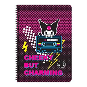 Kuromi A4 80 Yaprak Karton Kapak Defter 2 Li Set 3