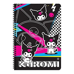 Kuromi A4 80 Yaprak Karton Kapak Defter 2 Li Set 3