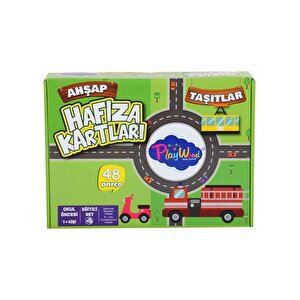 Playwood Ahşap Hafıza Kartları Taşıtlar Ony08