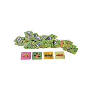 Playwood Ahşap Hafıza Kartları Taşıtlar Ony08