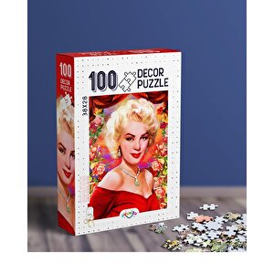 Oyunzu Marilyn Monroe Dekor Puzzle 100 Parça