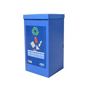 Geri Dönüşüm Kutusu - Sıfır Atık Kutusu Genel Atık Kutusu