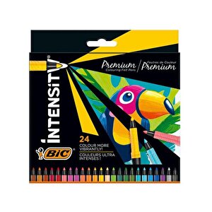 Intensity Premium 24 Renk Keçeli Boya Kalemi