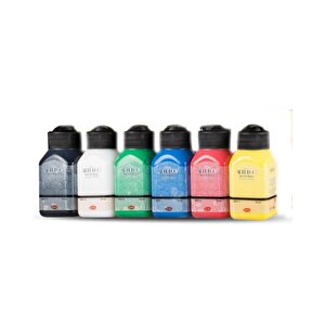 Akrilik Boya Seti 6x75ml Canlı Renkler