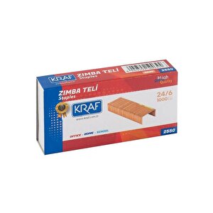 Zımba Teli 24/6 Sarı 1000 Li 3 Lü Set 255g