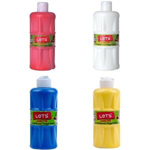 Parmak Boyası 500ml 4lü Set 1