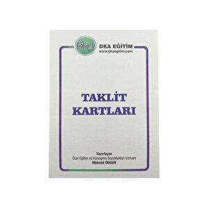 Taklit Oyun Kartları Dka