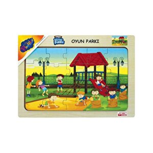 Ahşap Eğitici Puzzle Oyun Parkı Ony-178